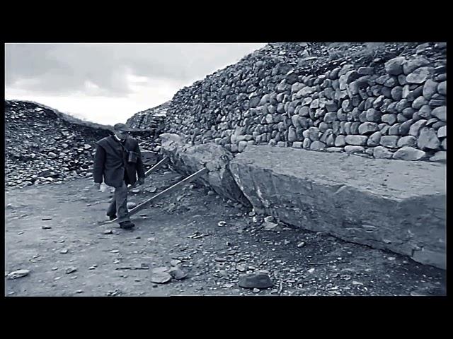 Newgrange; Very Rare Film Footage Before 'Reconstruction' -