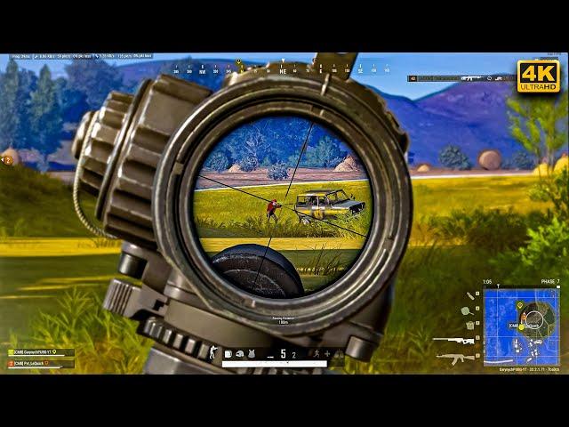  PUBG PC: 21 KILLS DUO! 4K PUBG PC GAMEPLAY! (NO Commentary)