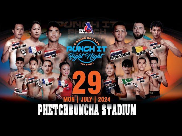 Punch it Fight Night #23 at Phetchbuncha Samui Stadium made in Thailand