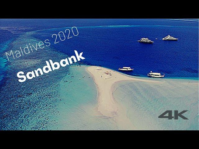 Maldives - Sandbank 4k