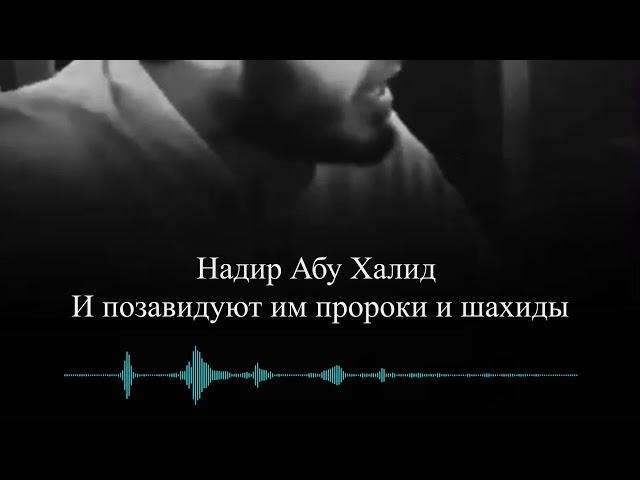 Надир абу Халид - И позавидуют им пророки и шахиды