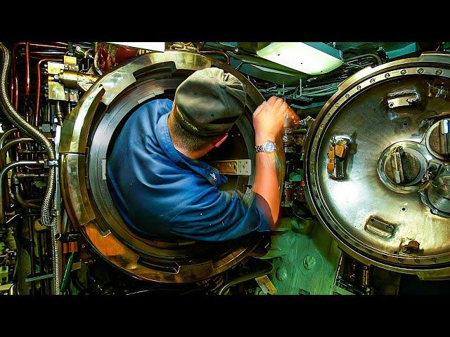 How US Navy Sailors Live in A Confined Space Deep Underwater  Submarine Documentary