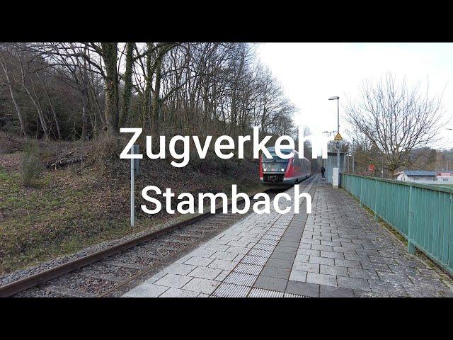 Zugverkehr Stambach