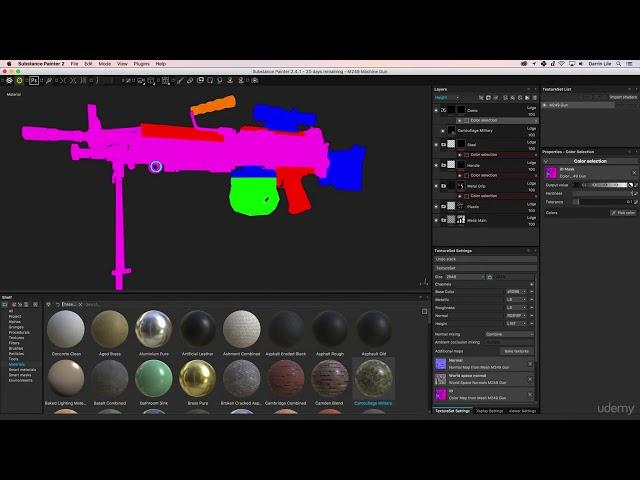 Create Game Assets with Blender and Substance Painter - learn Blender