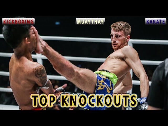 Top Kickboxing & Muay Thai Knockouts 2024