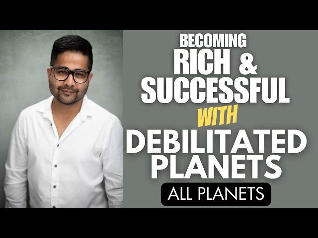 BECOMING RICH & SUCCESSFUL WITH DEBILITATED PLANETS @njshivoham @GISTTClips