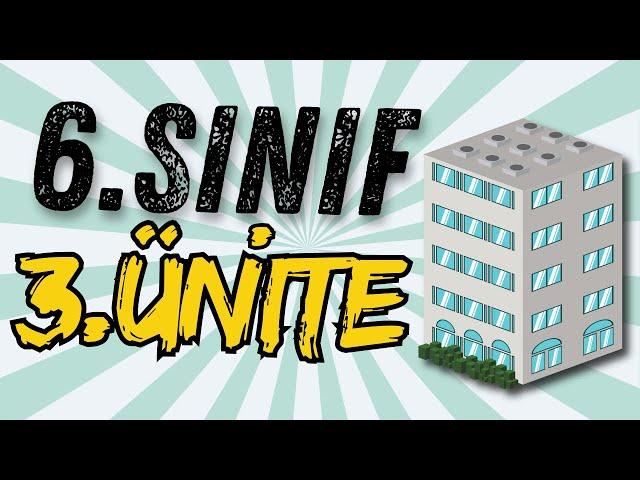 6.SINIF İNGİLİZCE 3.ÜNİTE KONU ANLATIMI | DOWNTOWN