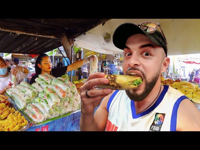 FULL DAY Overeating Filipino Street Food!! 