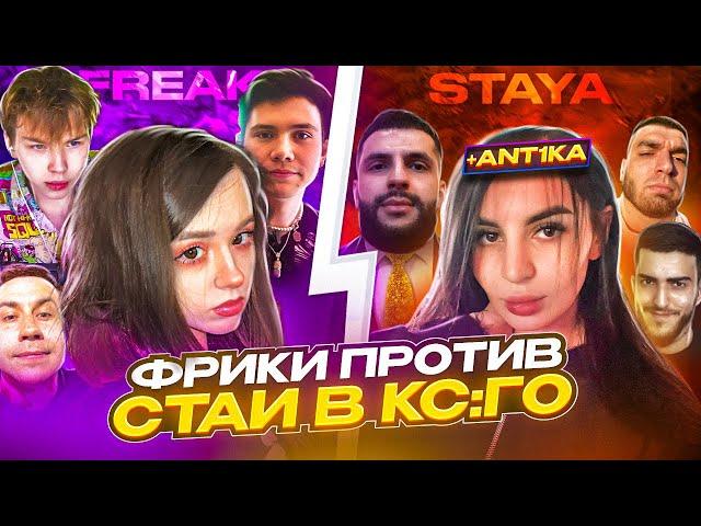 ФИНАЛ ШОУМАТЧА ПО CSGO | FREAK SQUAD VS STAYA | STROGO ROFLS