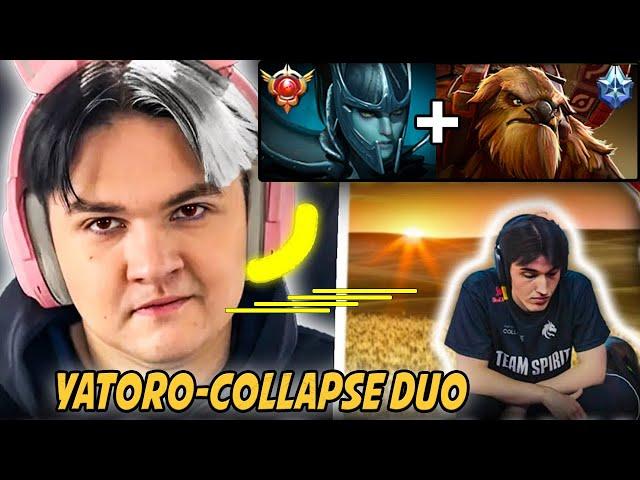 The 2x TI CHAMPION DUO RETURNS! Yatoro & Collapse Dota 2 HYPE! 