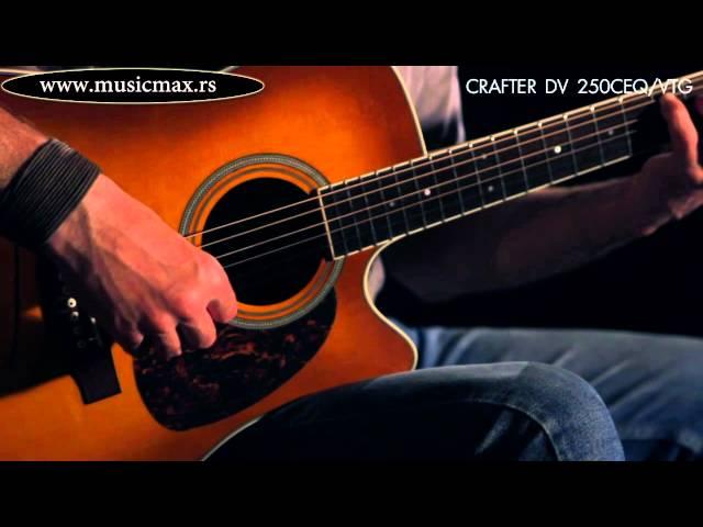 Electro-akustična gitara Crafter DV-250CEQ