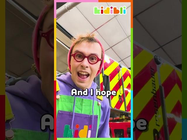 Today let's learn about Firemen! | Kidibli #shorts