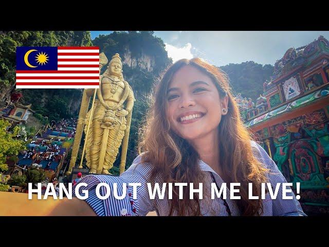 Hangout with me LIVE from Kuala Lumpur - REVERSE CULTURE SHOCK IN ASIA!