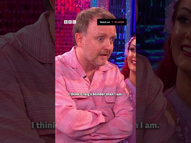 Chris clocking Craig is iconic  #Strictly