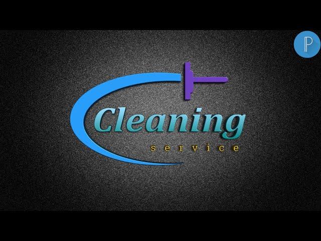 Cleaning service logo -Pixellab logo design[Vandy Design]