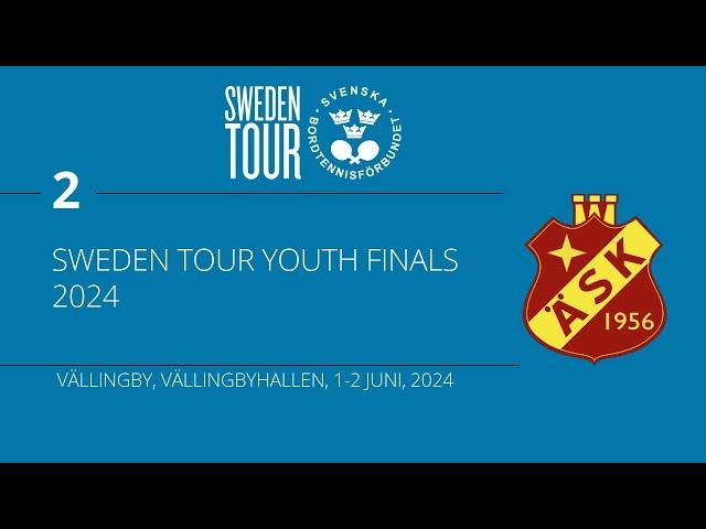 Sweden Tour Youth Finals 2024, 2 juni, Bord 2