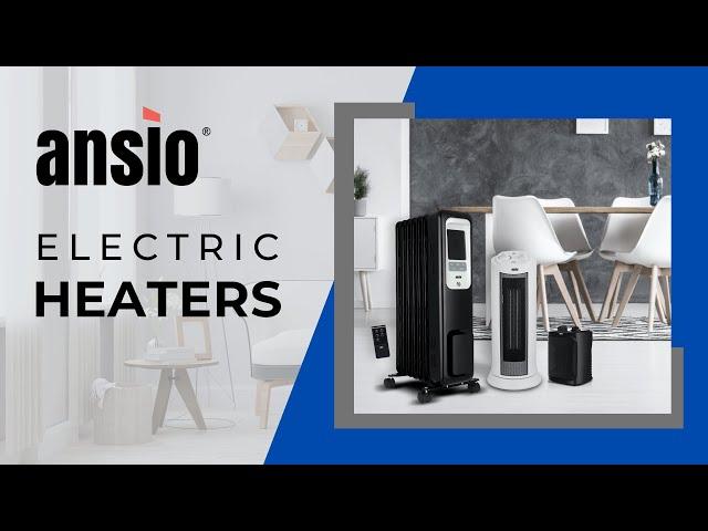 Best Energy Efficient Electric Heaters Online | Ansio UK