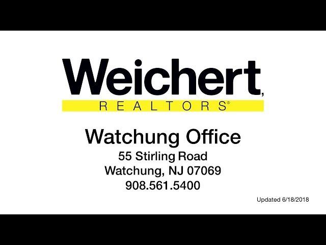 Weichert Watchung Listings 6-18-18