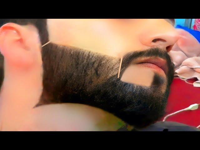 Beard Style Far Man Khat style  خط سٹائل #Hairstyle #haircut #hair نمط الرسالةnamat#video