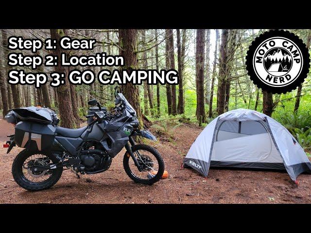 How to Go Motocamping For the First Time in 3 (and a Half) Simple Steps!