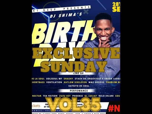 Exclusive sunday vol35 Nostalgic Edition [DJ Shimas Birthday Celebration]