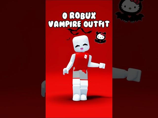 0 ROBUX VAMPIRE OUTFIT #roblox #lanahyt #lanah