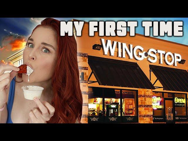 My First Time Eating WINGSTOP! Is The Ranch As Good As You Said It Was?!?