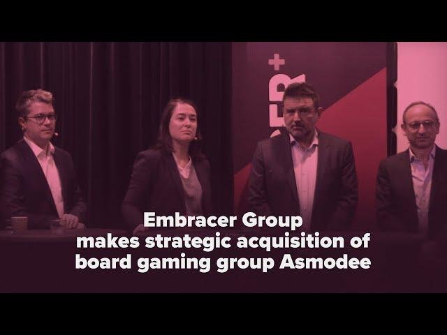 Embracer Group intends to make a strategic acquisition of leading board gaming group Asmodee