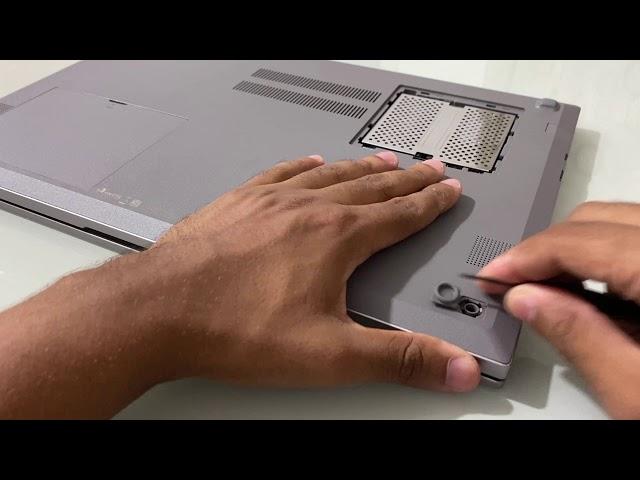 Instalação de memória RAM e SSD M2 no notebook Samsung X30