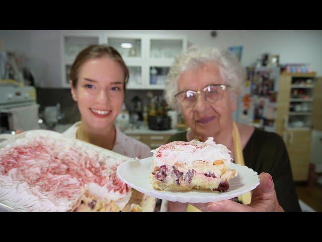 Bakina torta od malina i piškota (bez pečenja!)