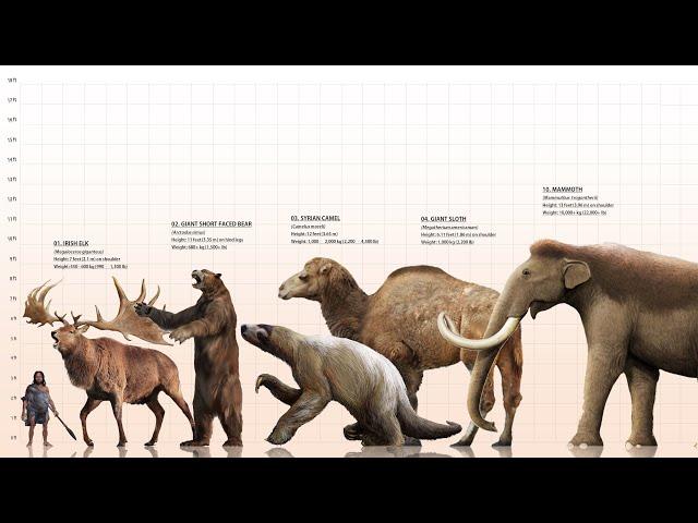 The 10 Giant Ice Age Animals Ever Discovered