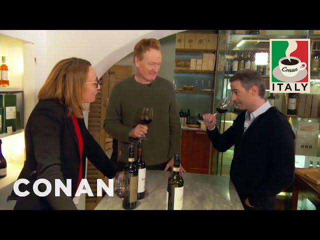 Outtakes From Conan & Jordan's Wine Tasting | CONAN on TBS