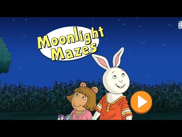 Arthur : Moonlight Mazes  PBS KIDS Game | KIDS ON TV (Mini Explorers Zone)