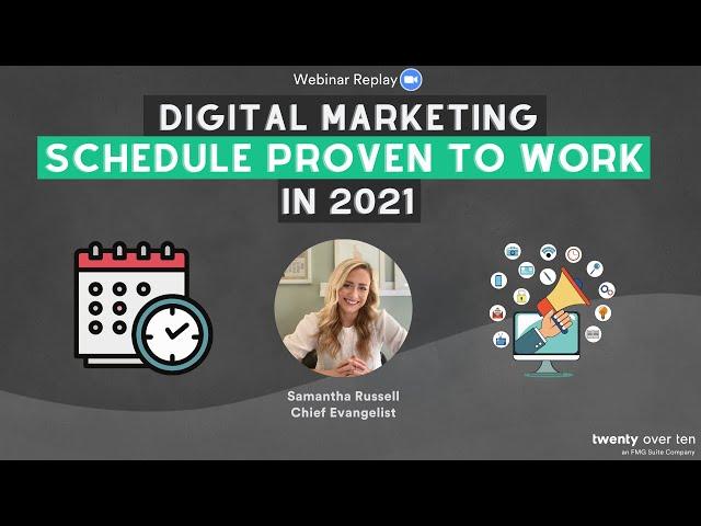 The Daily Digital Marketing Schedule Proven to Work for Financial Advisors in 2021