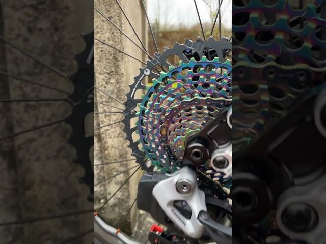 Sram AXS X01 & XX1 Rainbow   (oil slick) Bling Bling!