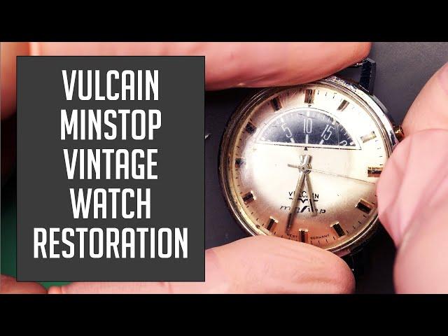 Vulcain Minstop Vintage Watch Restoration