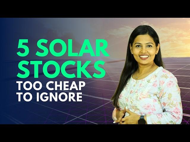 Top 5 Undervalued Solar Stocks for 2025