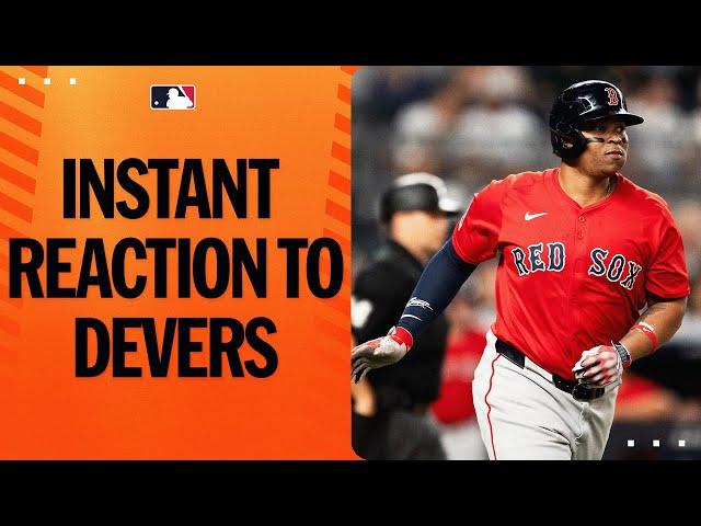 INSTANT REACTION: Rafael Devers traded to Giants!