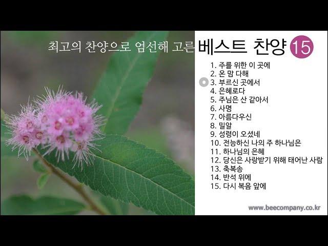 최고의 찬양들로 엄선한 베스트 찬양 15