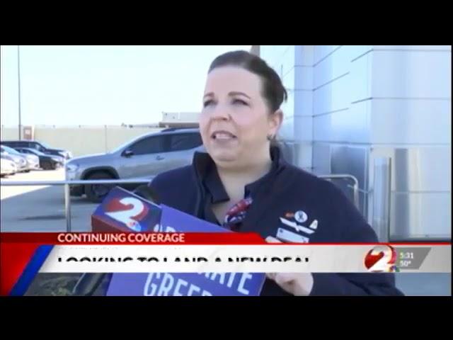 AFA on WDTN: PSA Flight Attendants Picket at DAY