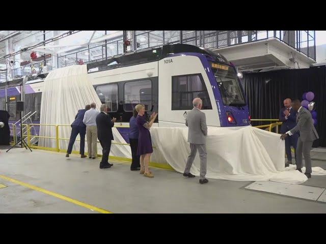 "The future of transportation" | Metro unveils Purple Line rail cars