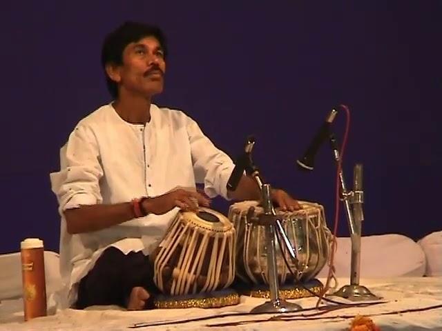 Tabla Solo,by Pandit Shyam Kumar Mishra !  March 2004 at Tulsi Ghat, Varanasi