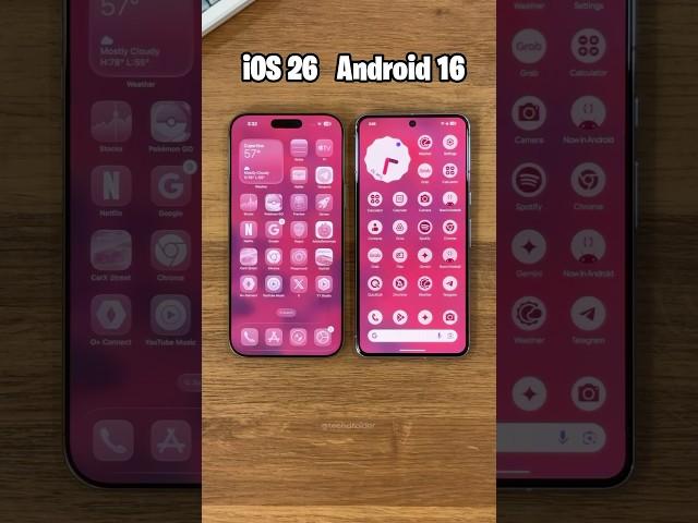 iOS 26 vs Android 16 - We’ve Come A Long Way! 