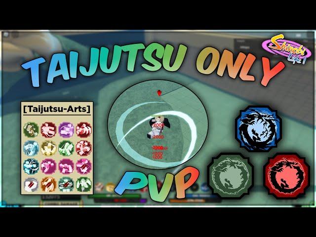 TAIJUTSU ONLY IN COMPETITIVE | Shinobi Life 2