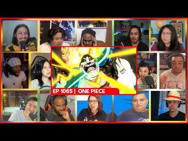 ONE PIECE EPISODE 1065 REACTION MASHUP