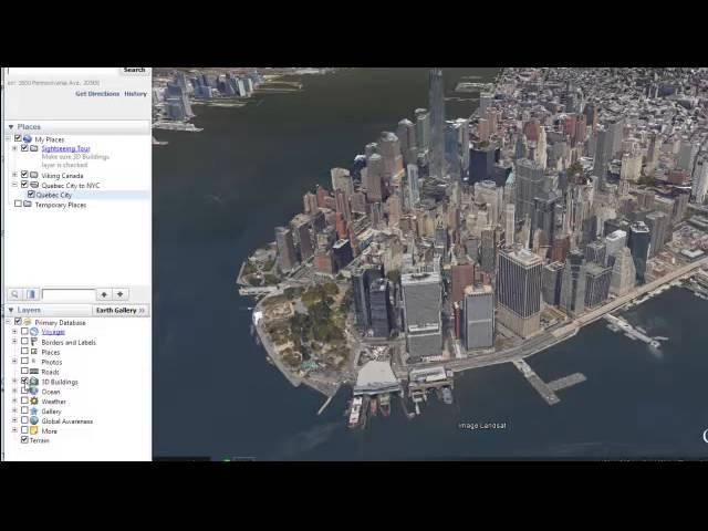 Producing Google Earth Movies