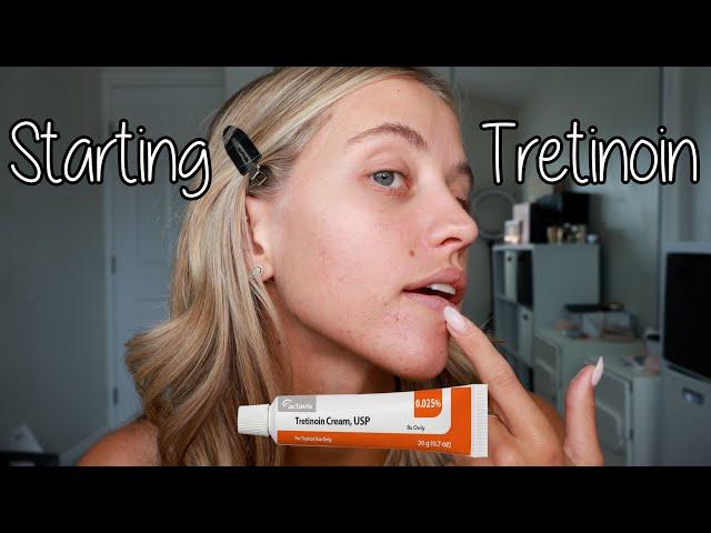 Starting my Tretinoin Journey: purging, how I started & beginner tips