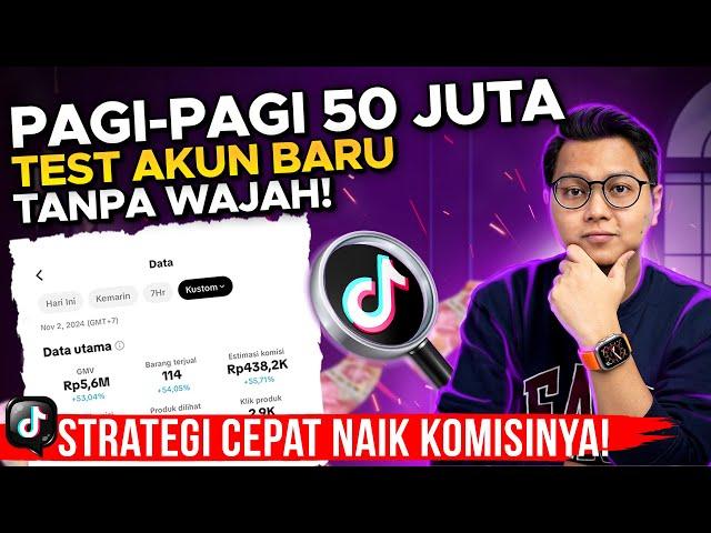 PAGI-PAGI DAPAT 50 JUTA, YUK COBAIN AKUN BARU TANPA WAJAH DI TIKTOK ! INI STRATEGI CEPAT NAIKAN AKUN