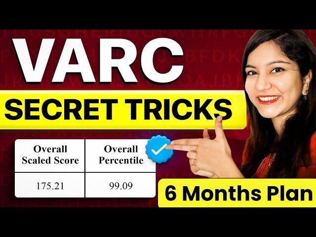 Guaranteed 99 Percentile in CAT 2024 VARC in 6 Months!  | CAT 2024 Preparation