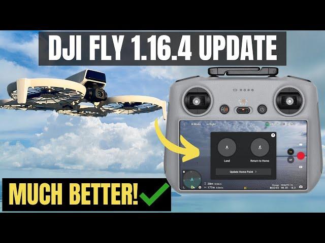 The DJI Fly App Just Got BETTER! 1.16.4 Update Review